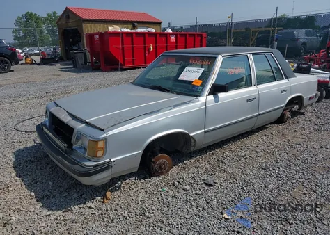 1986 Dodge Aries из США, поврежденный, VIN 1B3BD26D4GC160119